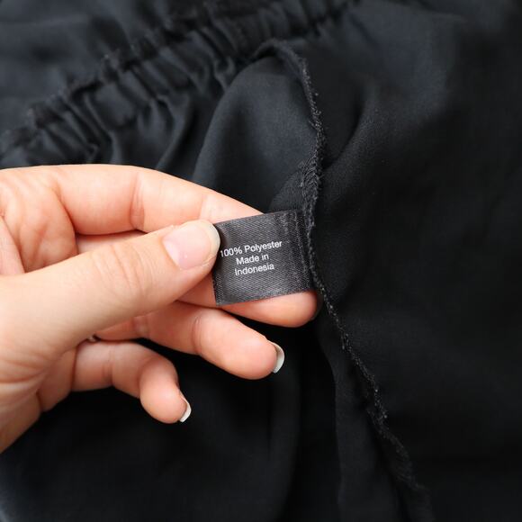 Lane Bryant Womens Drapey Layered Jumpsuit Plus Size 16 Black Layered Lagenlook - Picture 8 of 13